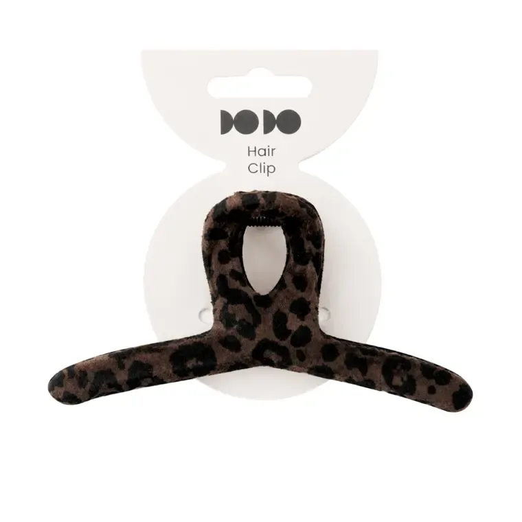 Šnala za kosu - leopard print — slika 1