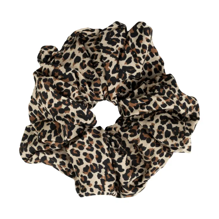 Skranči gumica za kosu - leopard — slika 2