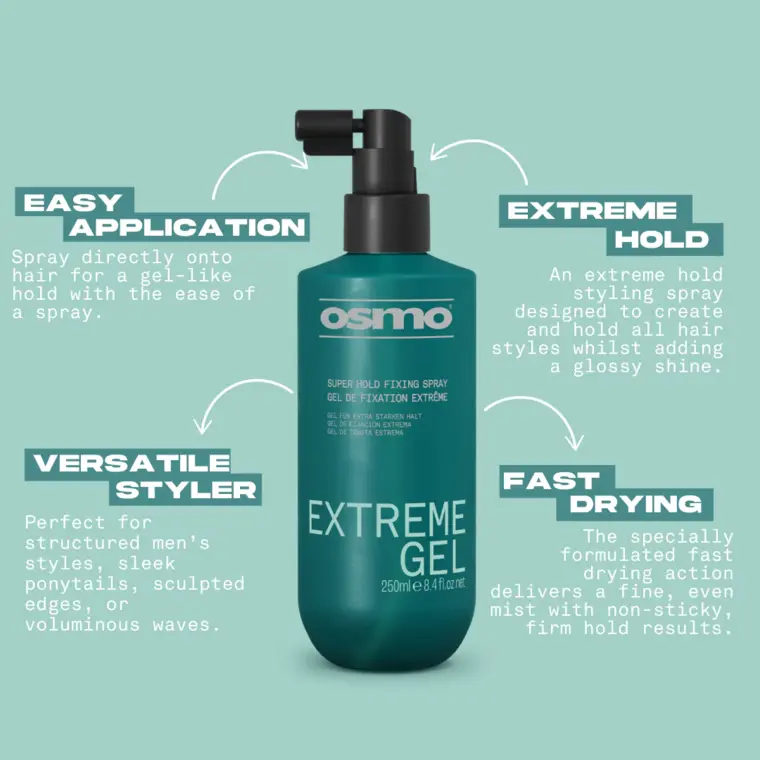 Gel za kosu u spreju - Extreme Gel 250 ml — slika 2