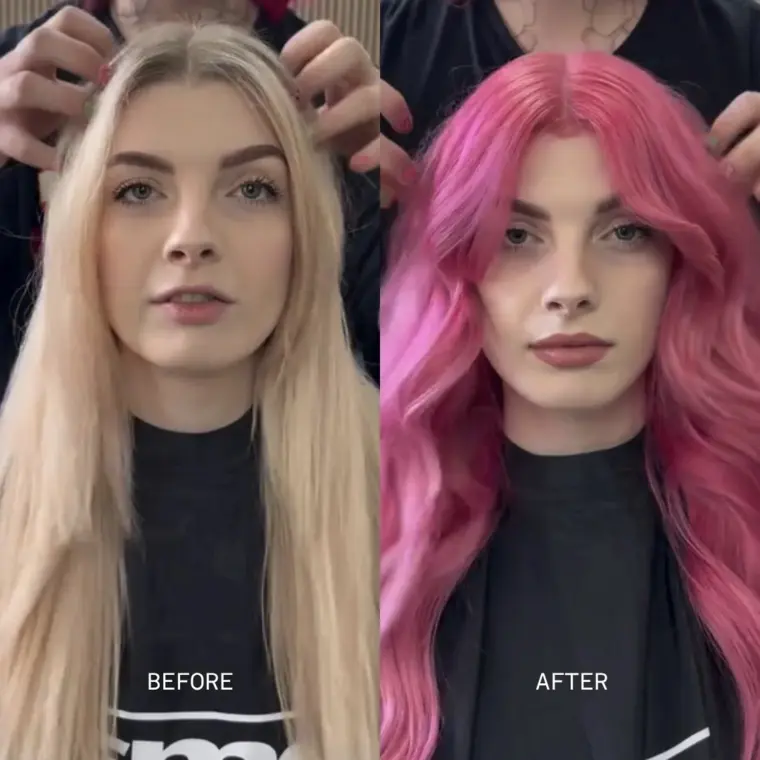Šampon za osvežavanje boje kose - Pink Soda 400 ml — slika 4