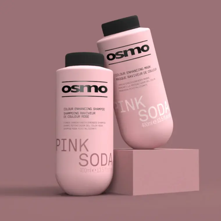 Šampon za osvežavanje boje kose - Pink Soda 400 ml — slika 2