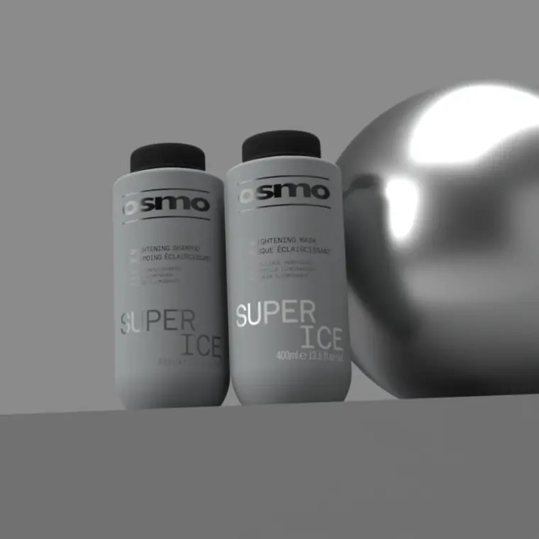 Maska za plavu kosu - Super Ice — 400 ml — slika 2