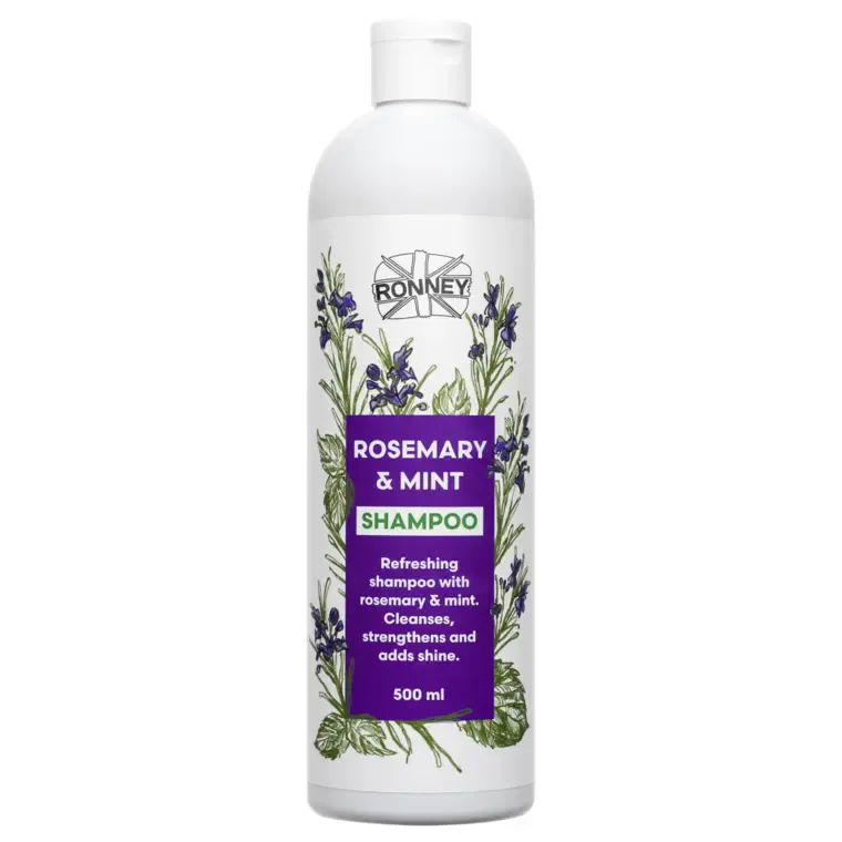 Šampon za jačanje kose - ruzmarin i menta 500 ml — slika 1