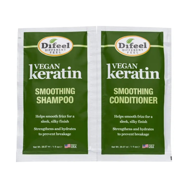 Set šampon i balzam za kosu - Vegan Keratin 2 x 29,57 ml