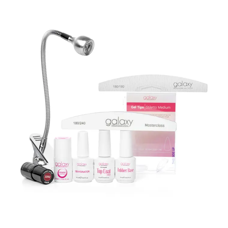 Set za nadogradnju noktiju gel tipsama - Stiletto Medium