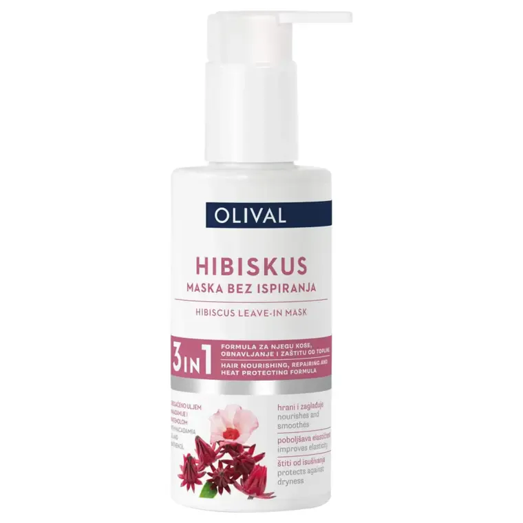 Maska za kosu bez ispiranja - hibiskus 150 ml — slika 1