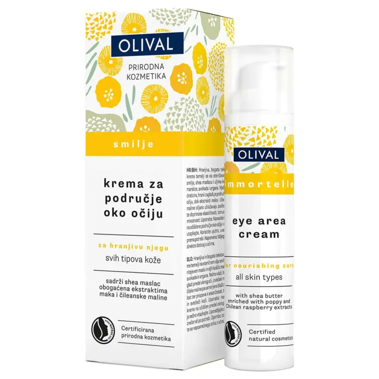 Krema za negu predela oko očiju - smilje 15 ml