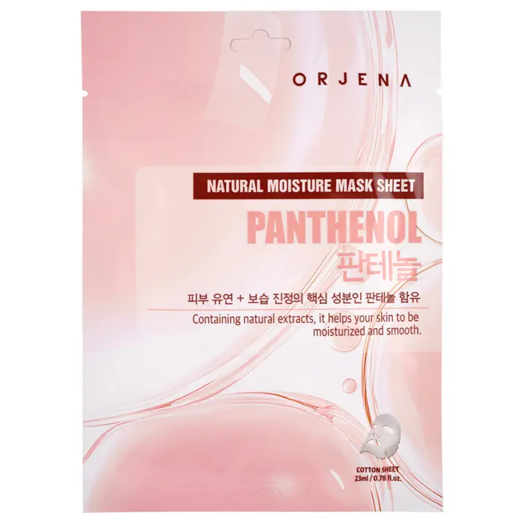 Sheet maska za lice - pantenol — slika 1