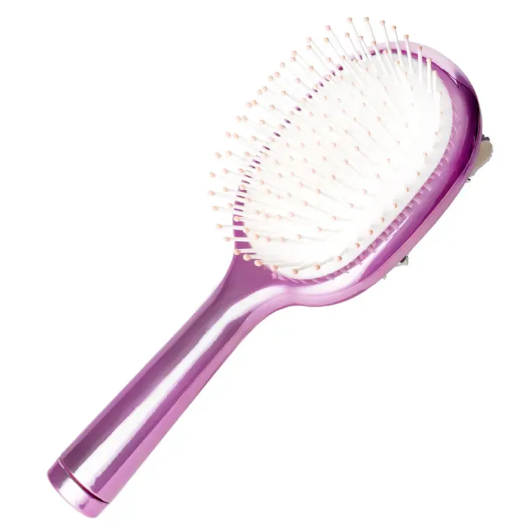 Četka za kosu sa privescima - Bristle Bitz — Metalik roze — slika 1
