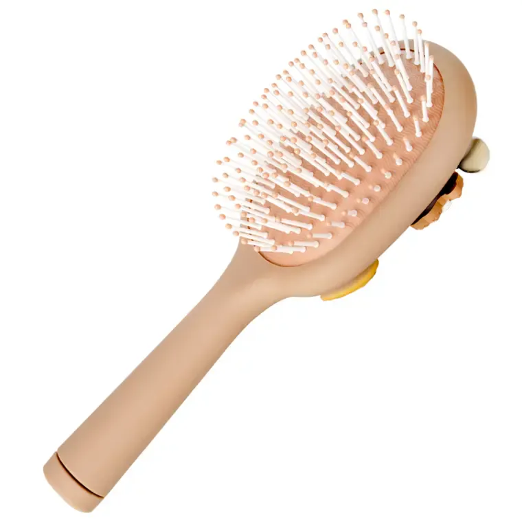 Četka za kosu sa privescima - Bristle Bitz — Braon — slika 1