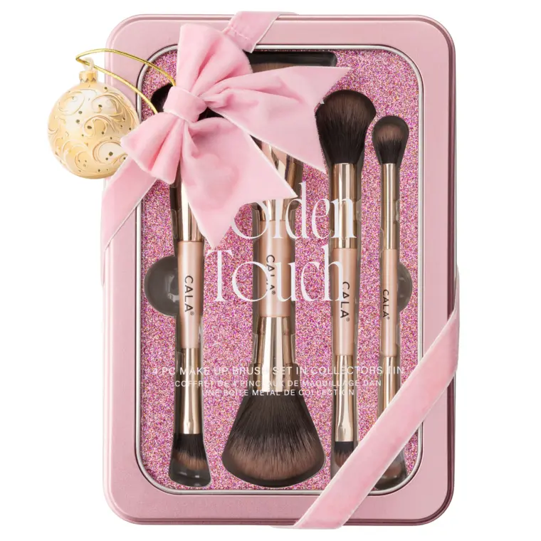 Set četkica za šminkanje - Golden Touch