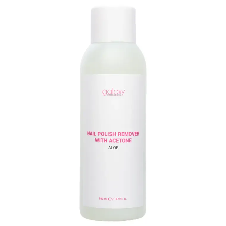 Skidač laka za nokte sa acetonom - aloja — 500 ml — slika 1