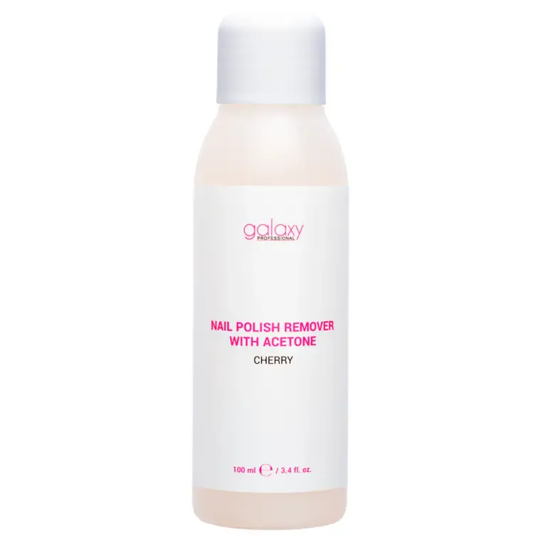 Skidač laka za nokte sa acetonom - višnja 100 ml — slika 1