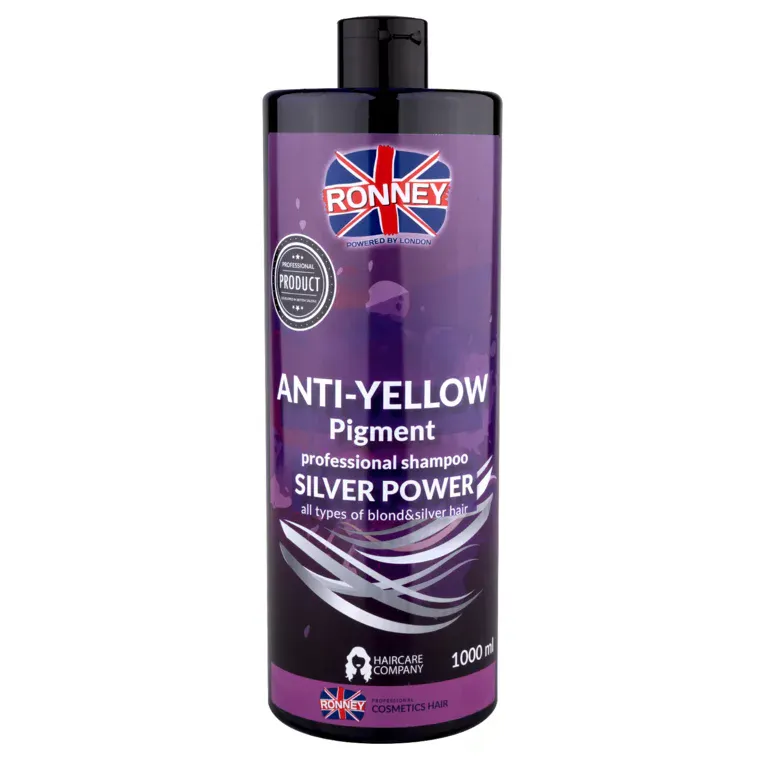 Ljubičasti šampon za kosu - Anti-yellow — 1000ml — slika 1
