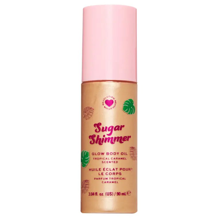 Ulje za telo sa šljokicama - Tropical Caramel 90 ml