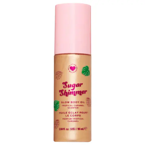 Ulje za telo sa šljokicama - Tropical Caramel 90 ml