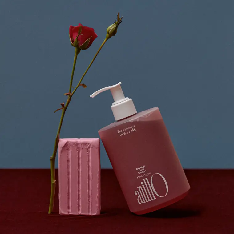 Šampon za kosu - Rosy Night Repair 450 ml — slika 5